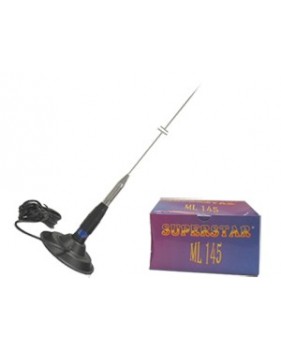 Antennes CB mobiles 27MHZ -magnétique- SUPERSTAR